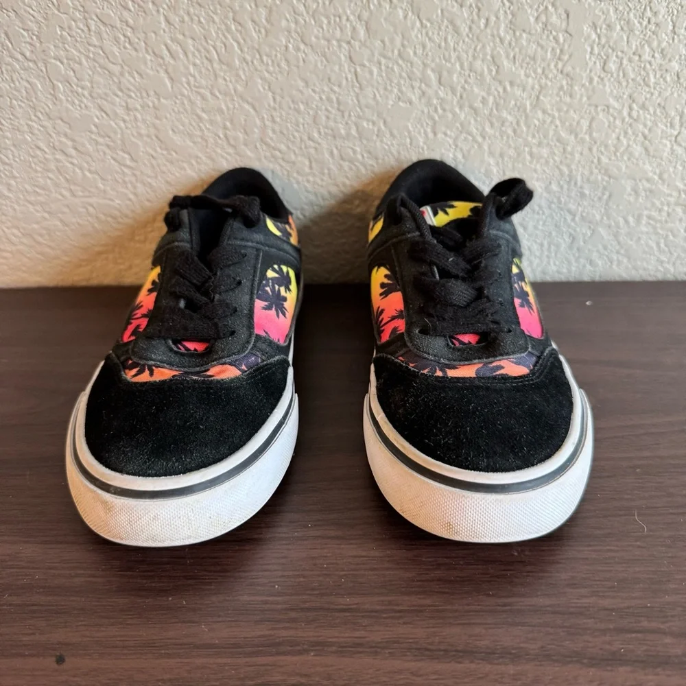 Airwalk Palm Tree Sneakers Black Skate Shoes Streetwear Casual‎ Shoes
